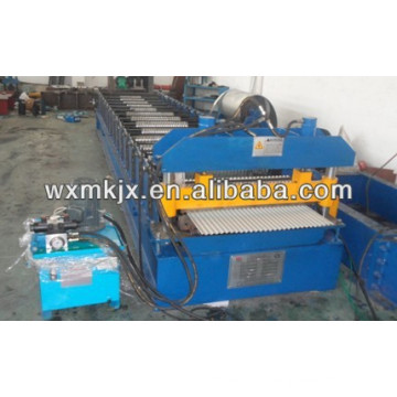 Colored Steel Arch Roof Panel Roll Forming Machine with CE certificated